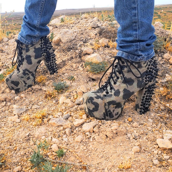 ⚡️SALE⚡️desert camo litas Jeffrey Campbell US 8 - Picture 3 of 8